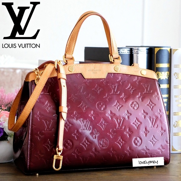 Louis Vuitton Handbags - 🆕Louis Vuitton Brea MM Rouge Fauviste Vernis Mono